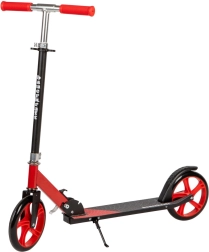 Folding city scooter for kids and teenagers, adjustable height 85.5–95.5 cm, 200 mm wheels