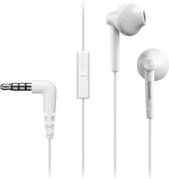 Panasonic į ausis įdedamos laidinės ausinės su mikrofonu RP-TCM55, baltos