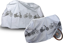 Vandeniui atsparus dviračio ir motorolerio uždangalas su „Velcro“ dirželiu 210 × 100 × 64 cm
