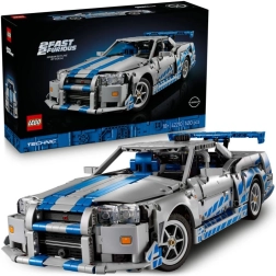LEGO® Technic 42210 „Greiti ir įsiutę“ automobilis Nissan Skyline GT-R (R34)