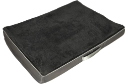 Ortopedinis vandeniui atsparus guolio tipo gultas šuniui ir katei 90 × 70 × 10 cm, pilkas