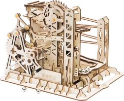 ROKR wooden marble run Explorer – 3D puzzle