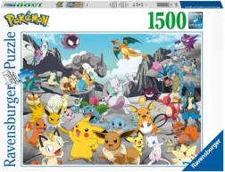 2D dėlionė 1500 dalių Pokémon Classic