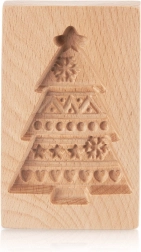 Medinė sausainių formelė – kalėdinė eglutė 13 × 8 cm