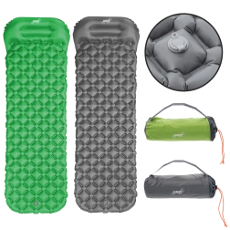 Inflatable Hiking Sleeping Mat with Pillow 190 × 56 × 5.5 cm