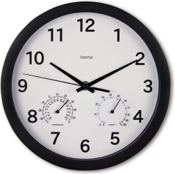 Wall Clock Malta 25 cm Black