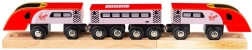 Bigjigs Rail Virgin Pendolino – medinis traukinio rinkinys