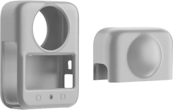 Silikoninis dėklas su objektyvo dangteliu DJI Osmo 360 (pilkas) PULUZ