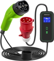 Mobilus elektrinių transporto priemonių įkroviklis Qoltec