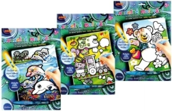 Magiškas piešimas vandeniu – Linksmas traukinukas