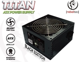 Universal ATX 2.31 Computer Power Supply REBELTEC Titan 450W