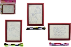 Siuvinėjimas vaikams su rėmeliu