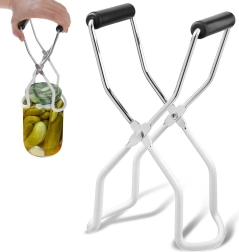 Nerūdijančio plieno konservavimo stiklainių žnyplės ORION