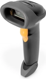 Rankinis brūkšninių kodų skaitytuvas su USB jungtimi ir stovu