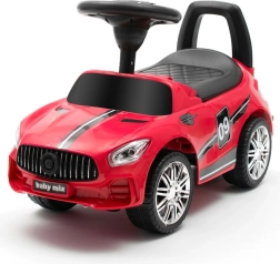 Vaikiškas stumdukas su garsais BABY MIX Racer – raudonas