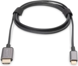 Adapter Cable HDMI 4K 30Hz to USB Type C 3.1 Black 1.8m