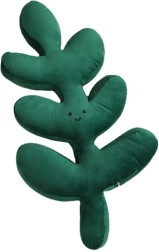 Dekoratyvinė pliušinė lapo formos pagalvėlė – 1 tipas