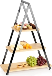 Three-tier bamboo stand 53 cm