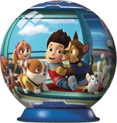Ravensburger 3D dėlionės kamuolys Paw Patrol, 72 dalys