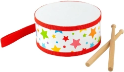 Wooden Drum with Stars Bigjigs Toys