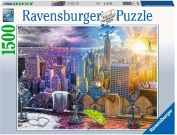 Ravensburger dėlionė „Niujorko sezonai“ – 1500 detalių