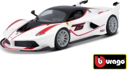 Bburago Ferrari Racing FXX K baltas modelis 1:24