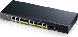 Zyxel GS1100-10HP Gigabit Switch 120W PoE with Optical Uplink Ports