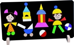 Magnetiniai dėlionės magnetukai vaikams Detoa