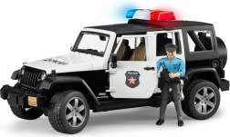 Bruder Jeep Wrangler Rubicon policija su figurėle