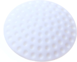 Balta guminė durų atrama