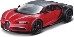 Metalinis automobilio modelis 1:18 Bugatti Chiron Sport raudonas