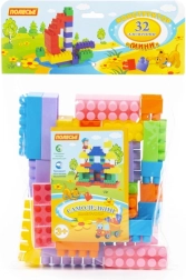 Building Set for Little Builders, 32 Pieces