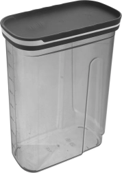 Dozuojamas biriems maisto produktams skirtas dozatorius GREY 2,7 l