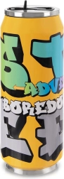 Termopuodelis skardinės formos 500 ml