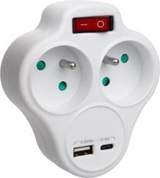 Lizdo šakotuvas su USB MCE336