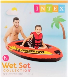 Pripučiamas valtis Explorer Pro 50 vaikams 137 × 85 × 23 cm