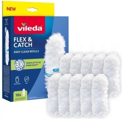 Atsarginės šluotelės VILEDA Flex & Catch galvutės, 10 vnt.