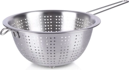 Nerūdijančio plieno sietelis su rankena 24 cm