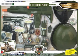 Karinis rinkinys su šalmu vaikams