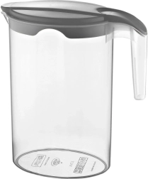 Plastikinis ąsotis su dangteliu 1,75 l
