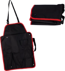 Grilinimo prijuostė su kišenėmis ir reguliuojamu dirželiu