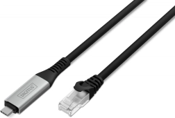 USB‑C to RJ45 Adapter Cat 6A S/FTP, 1 Gbit/s, USB 3.2 Gen 1, LSZH, 2 m