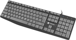 Natec Nautilus US Slim Keyboard 1.8m Black-Grey