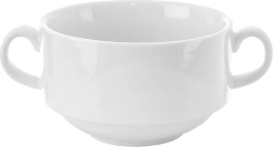 Porcelain bouillon bowl MONA 290 ml