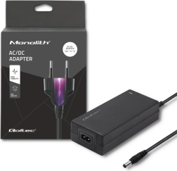 Desktop Power Adapter 60 W 12 V 5 A with 5.5 × 2.1 mm Connector + Power Cable