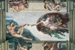 Dėlionė Ravensburger Michelangelo: Adomo sukūrimas