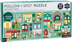 Labirintas ir dėlionė Miestas vaikams nuo Petit Collage