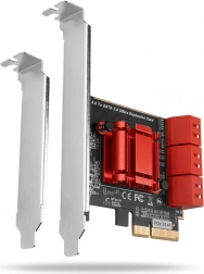 Axagon PCIe controller 6x internal SATA 6G ASM1166 (SP and LP)