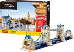 3D dėlionė NATIONAL GEOGRAPHIC Tower Bridge – 120 detalių