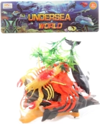 Jūrų gyvūnėlių rinkinys maišelyje